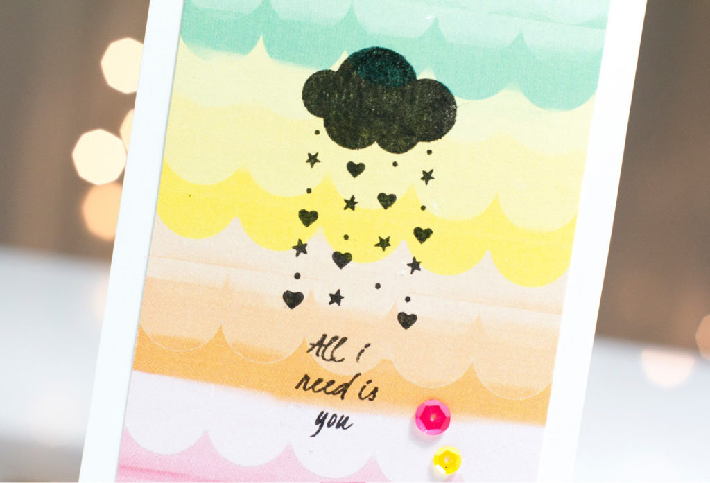 All I Need Is You Love Showers card by Taheerah Atchia