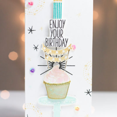 Enjoy Your Birthday card by Taheerah Atchia