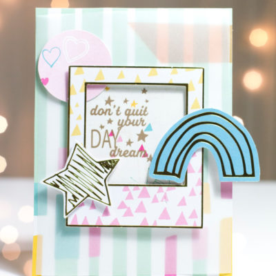 Whimsical Daydream card by Taheerah Atchia