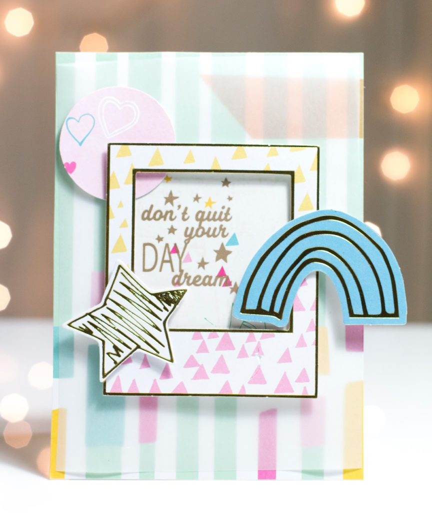 Whimsical Daydream card by Taheerah Atchia