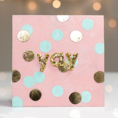 Yay Bokeh Celebration card by Taheerah Atchia