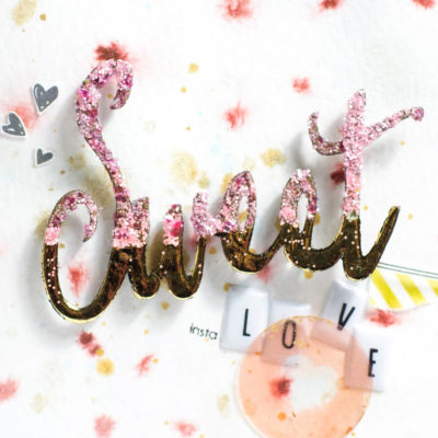 Sweet Love card by Taheerah Atchia