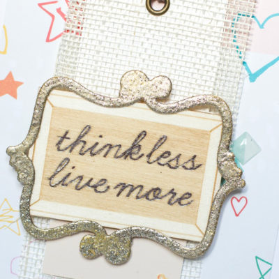 Think Less Live More card by Taheerah Atchia