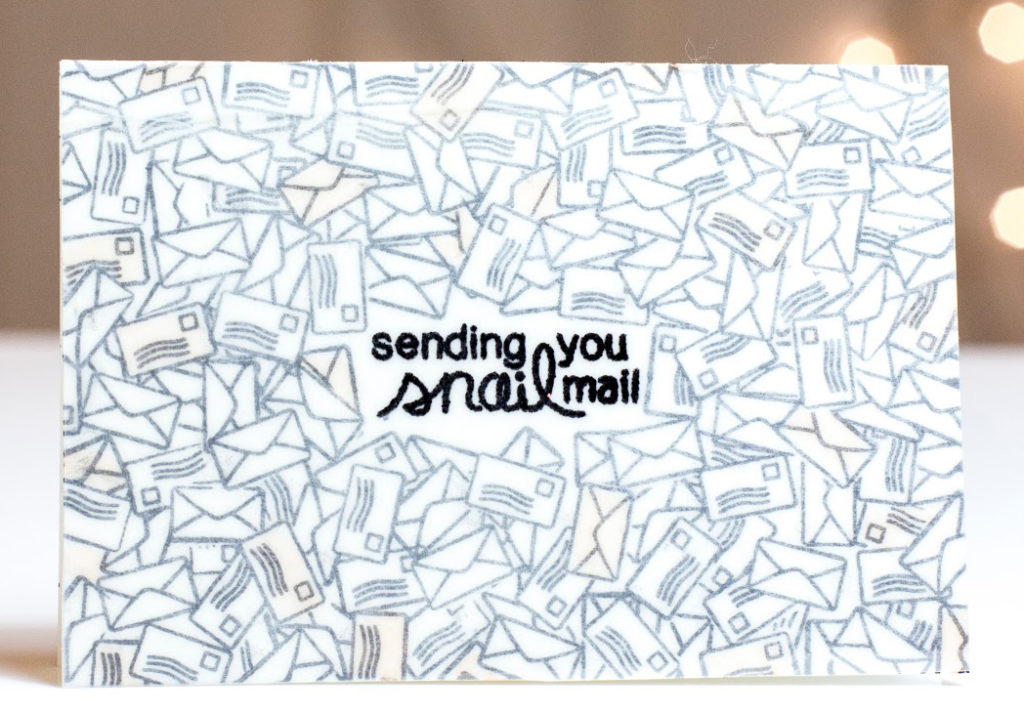 Sending You Snail Mail card-by Taheerah Atchia