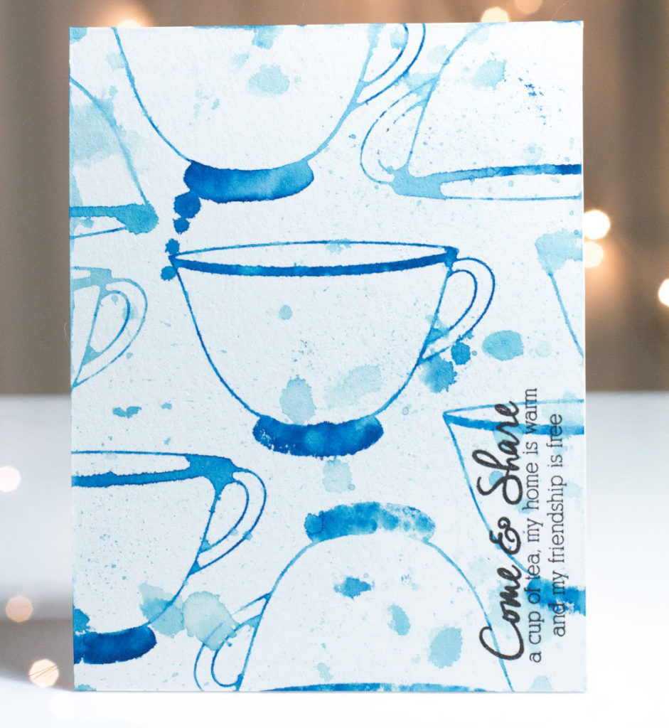 Come & Share Tea card by Taheerah Atchia