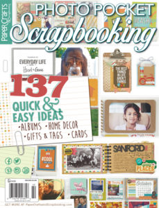 PhotoPocket Scrapbooking magazine cover