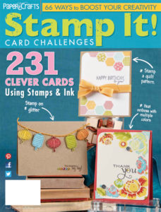 Stamp It Card Challenges magazine cover