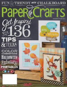 Paper Crafts Sept-Oct 2013 magazine cover