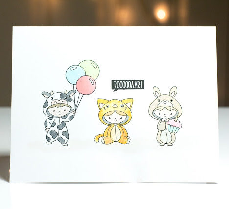 Cute onesie kids card by Taheerah Atchia