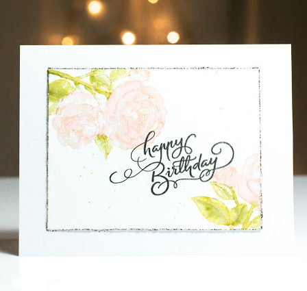 Birthday Roses card by Taheerah Atchia