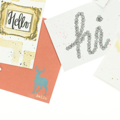 Hello cards by Taheerah Atchia