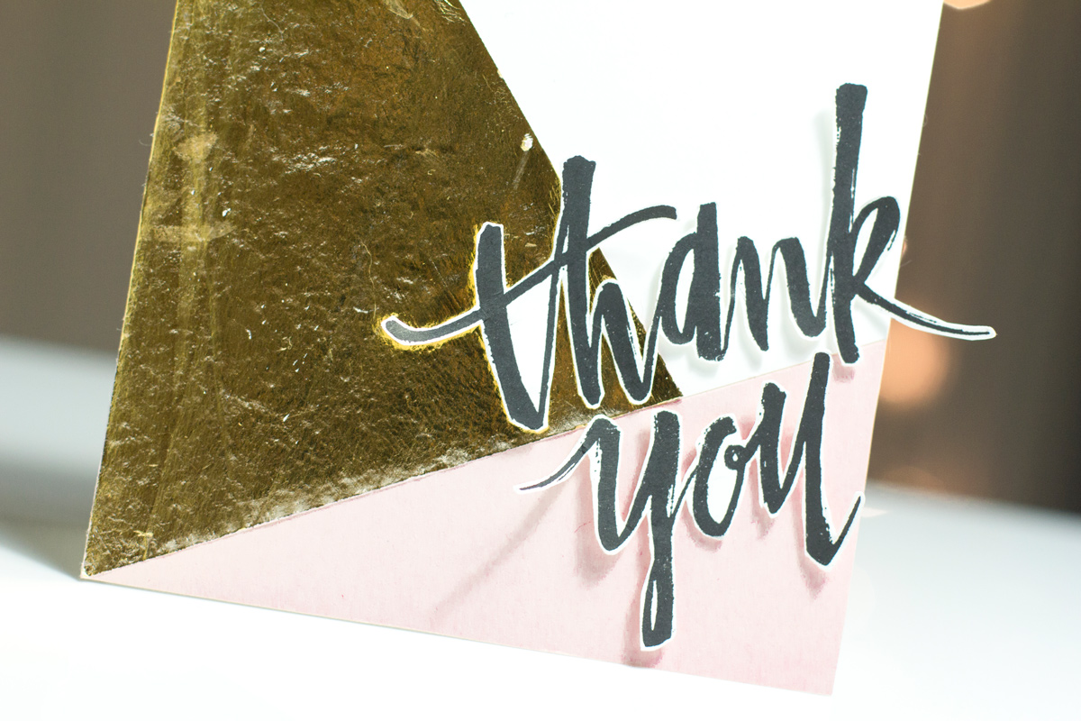 Colour Block Thank You Card-by Taheerah Atchia Close-Up