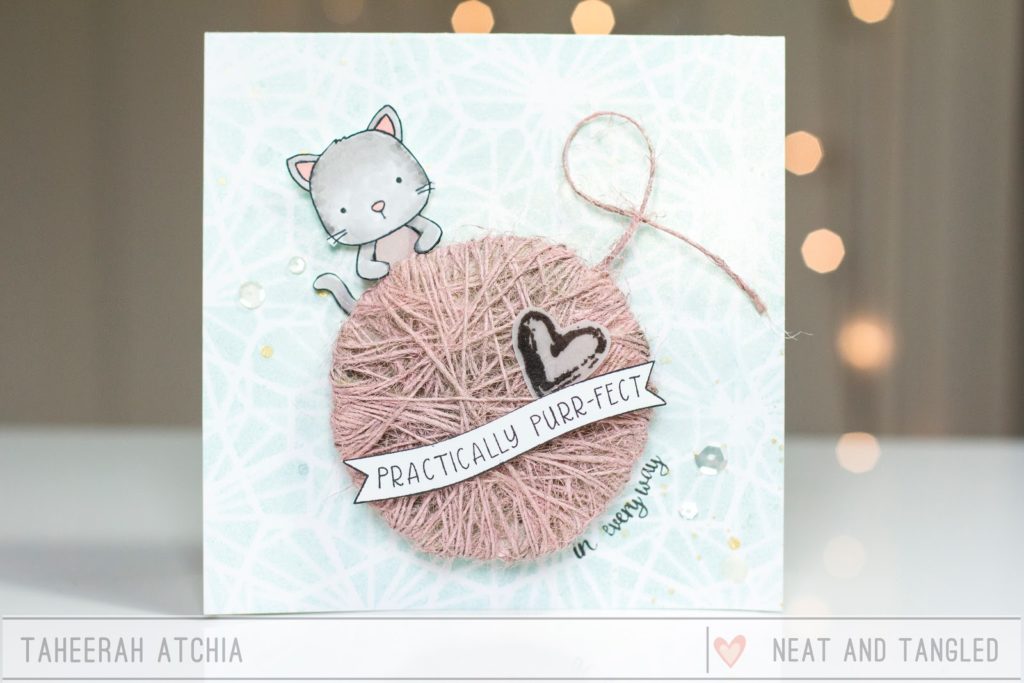 Practically Purr-fect Card by Taheerah Atchia