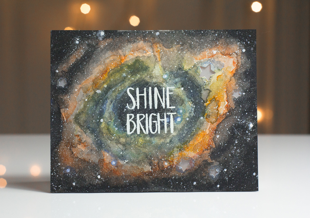 Light-Up Nebula Card by Taheerah Atchia