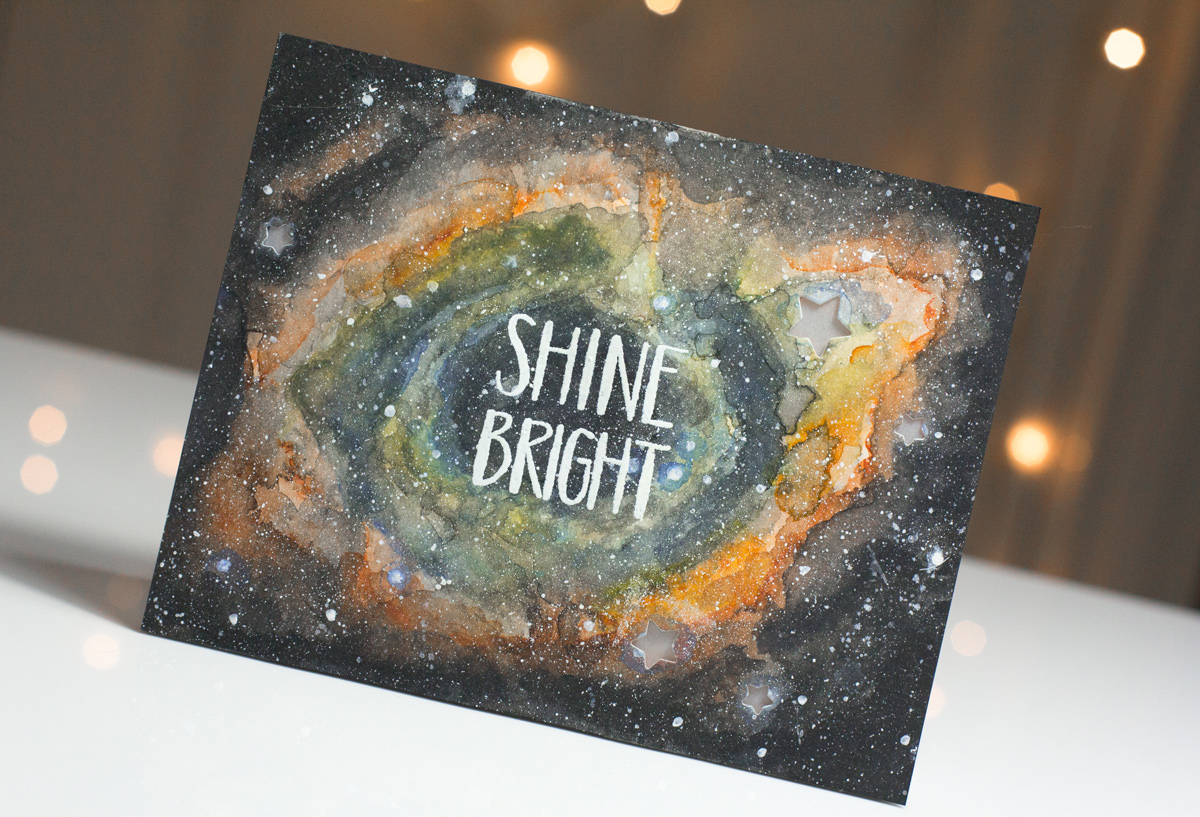 Light-Up Nebula Card by Taheerah Atchia