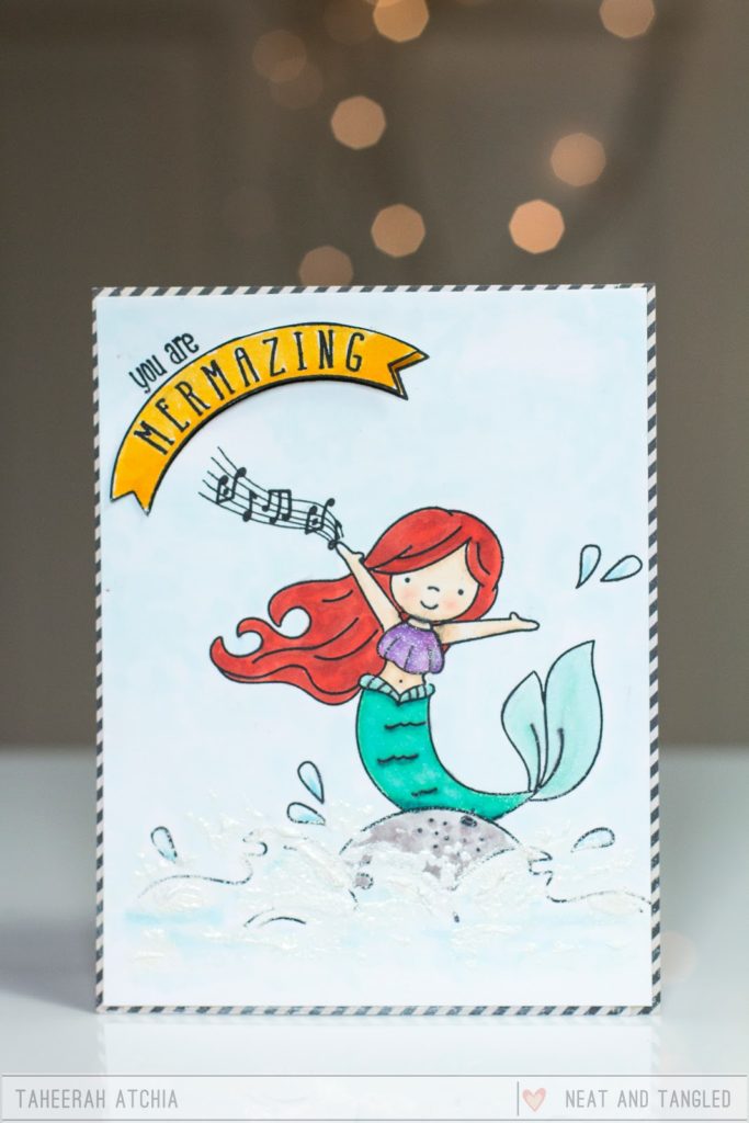 You Are Mermazing Card by Taheerah Atchia