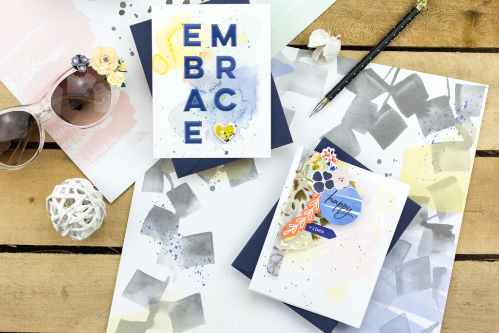 Embrace Happy Vibes Cards by Taheerah Atchia