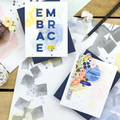 Embrace Happy Vibes Cards by Taheerah Atchia