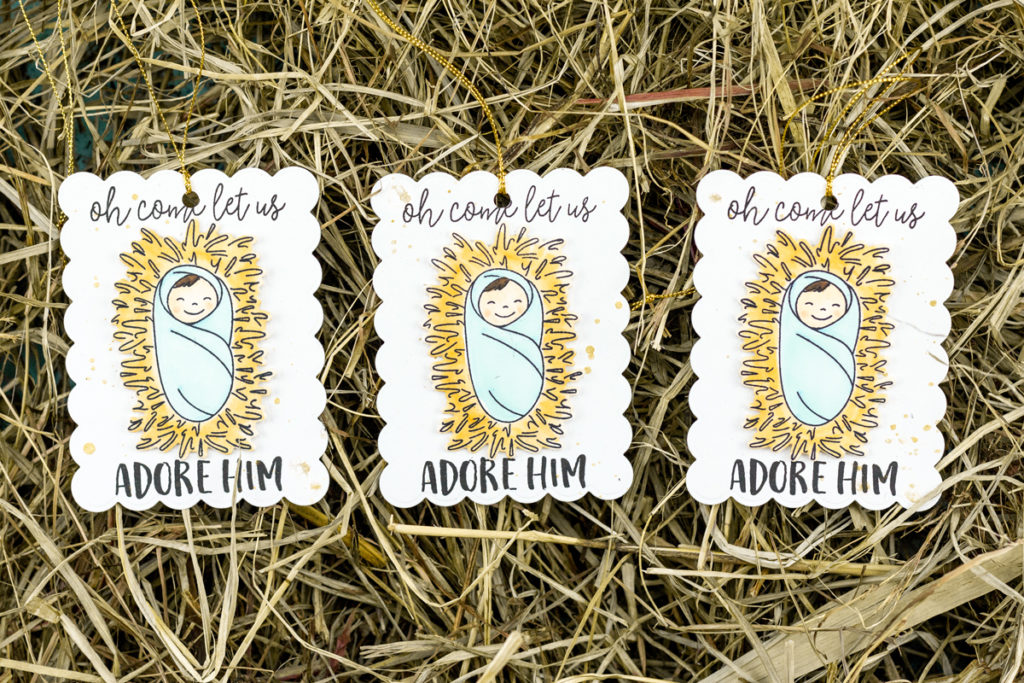 Please Deliver Little Baby Jesus Tags by Taheerah Atchia