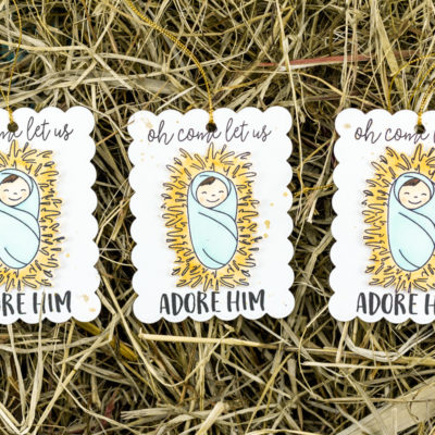 Please Deliver Little Baby Jesus Tags by Taheerah Atchia