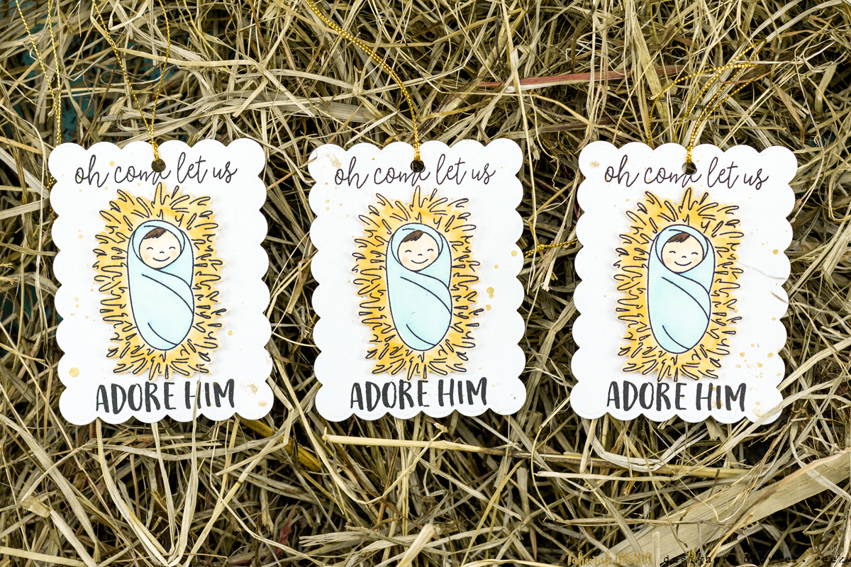 Please Deliver Little Baby Jesus Tags by Taheerah Atchia