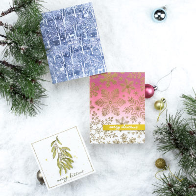 Christmas Cards with Hero Arts by Taheerah Atchia