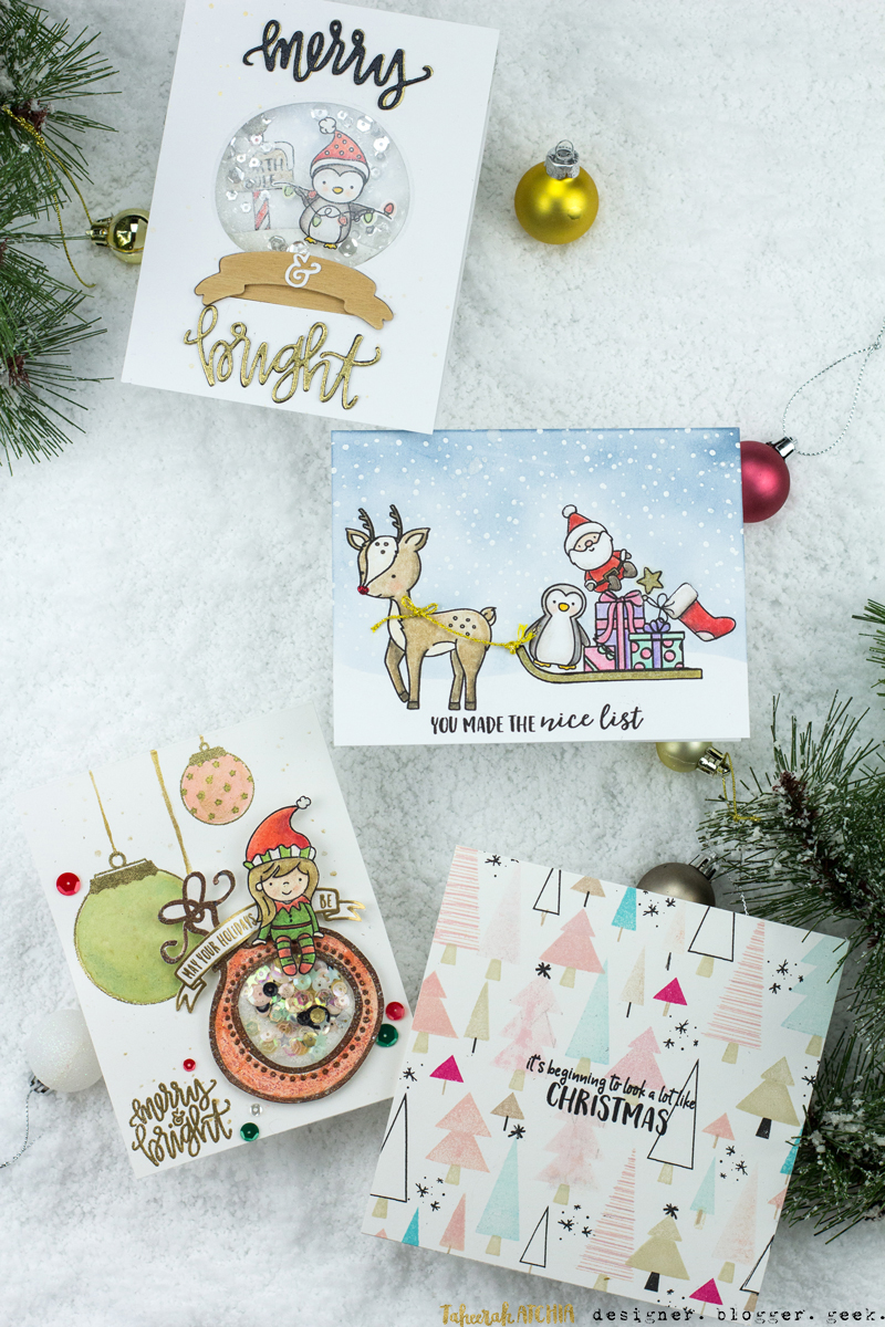 Christmas Cards with Neat & Tangled-by Taheerah Atchia