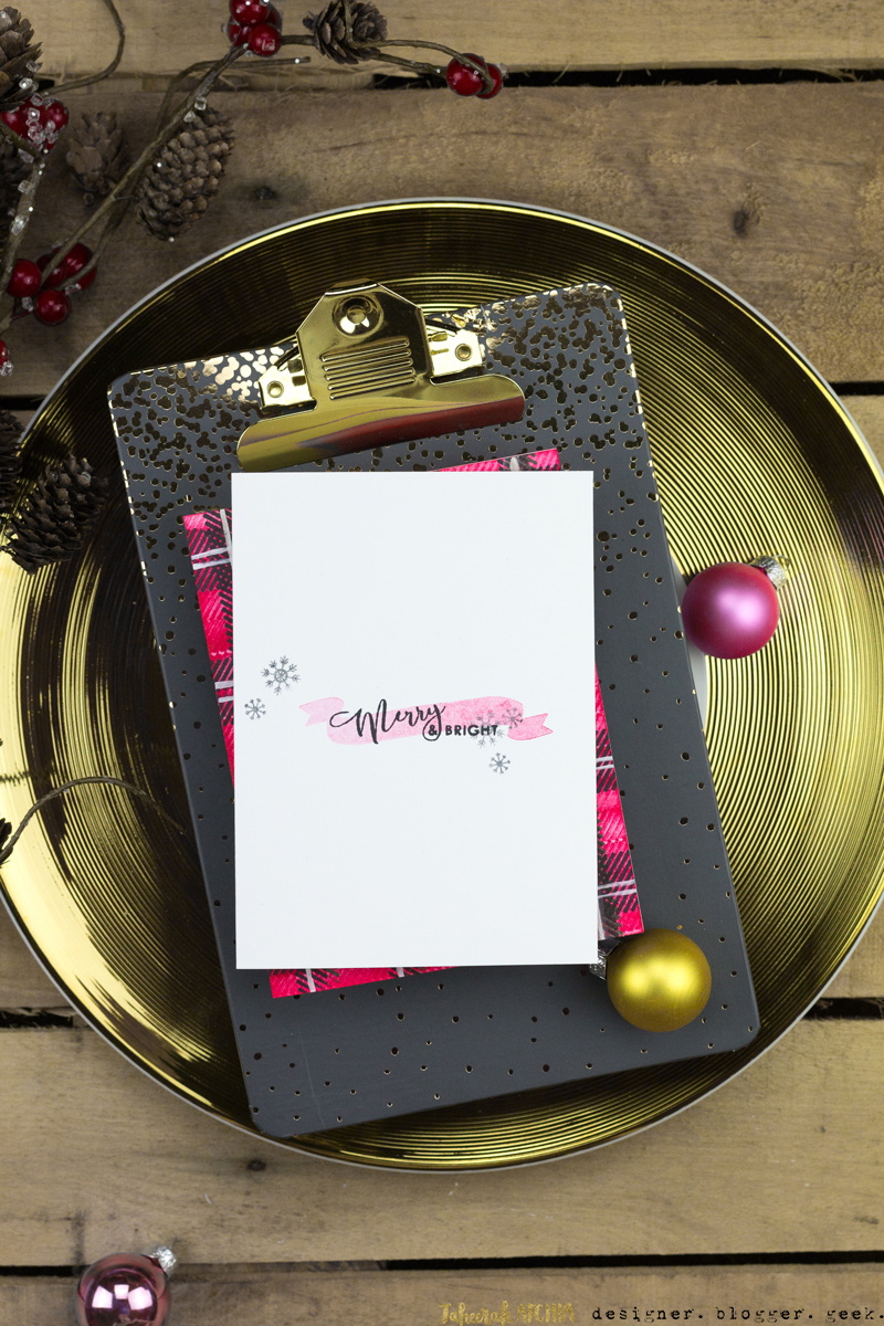 Merry & Bright Banner Card by Taheerah Atchia