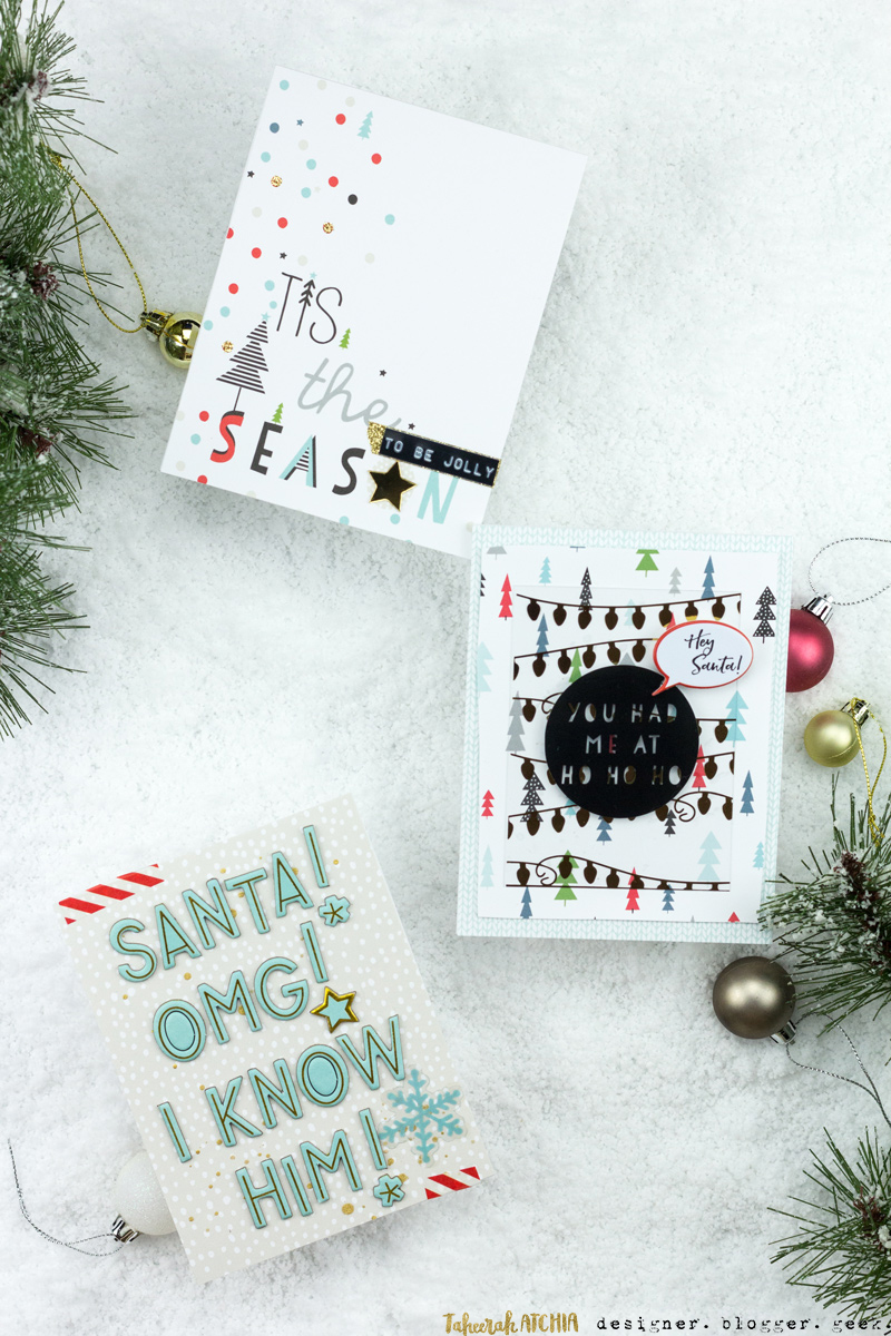 Oh Joy Christmas Cards by Taheerah Atchia