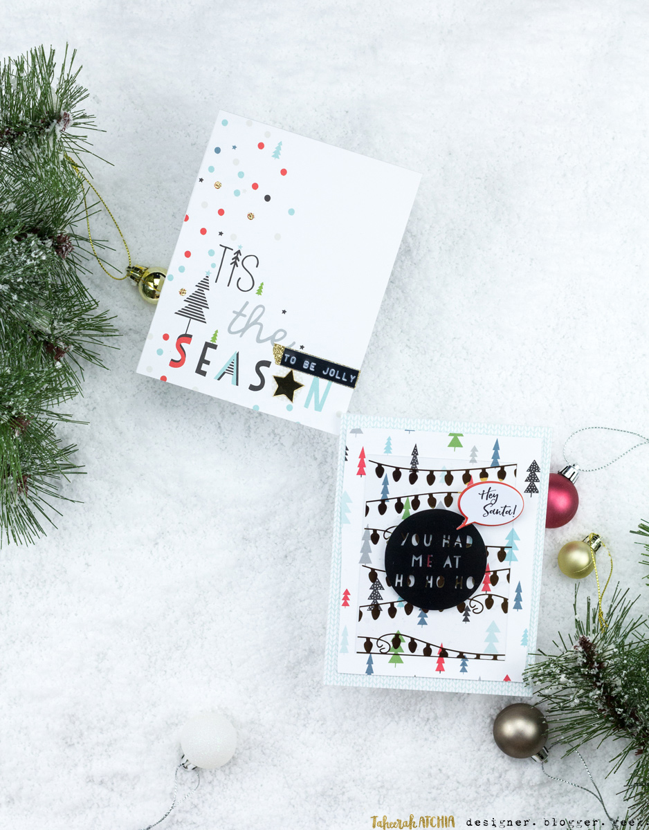 Oh Joy Christmas Cards by Taheerah Atchia