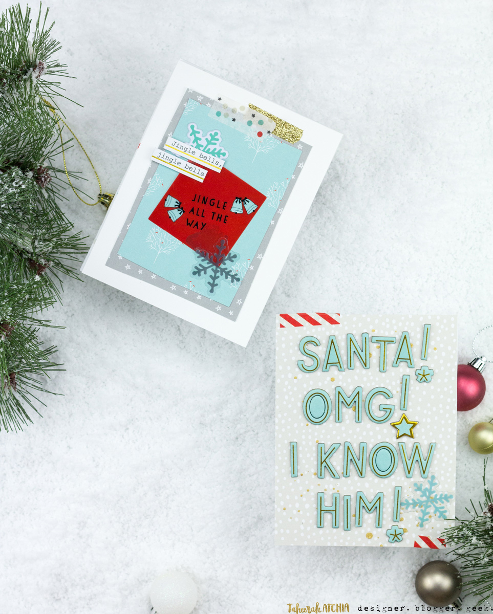 Oh Joy Christmas Cards by Taheerah Atchia
