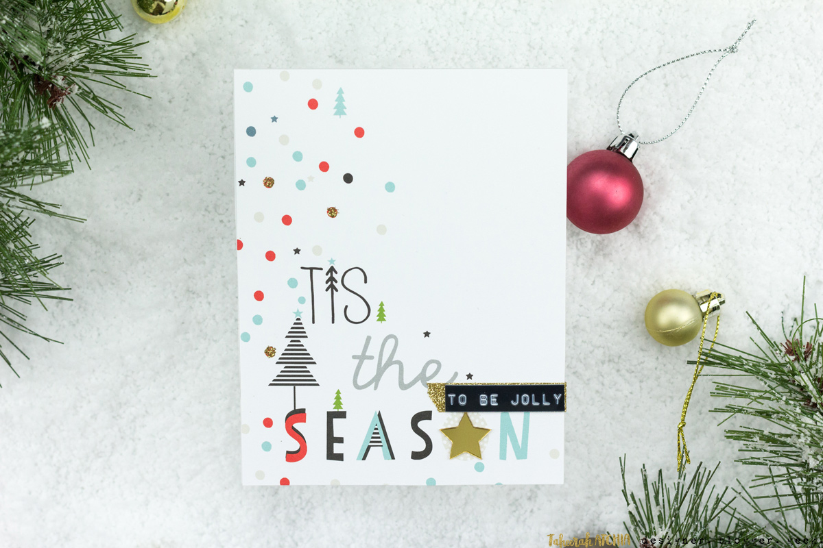 'Tis The Season Christmas Card by Taheerah Atchia