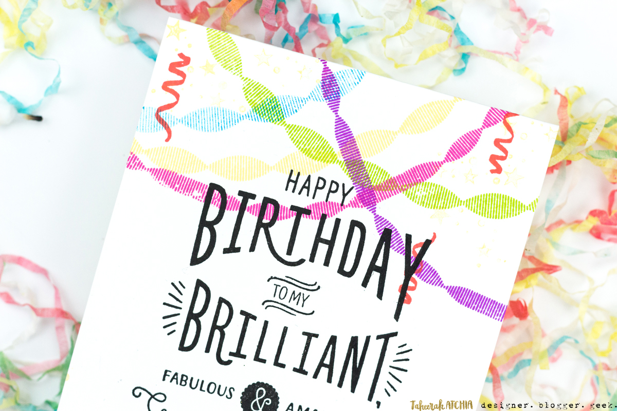 Brilliant Best Friend Birthday Card by Taheerah Atchia