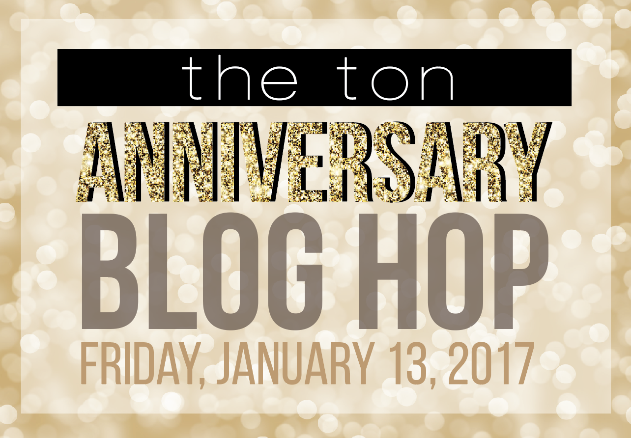 The Ton Anniversary Blog Hop Graphic