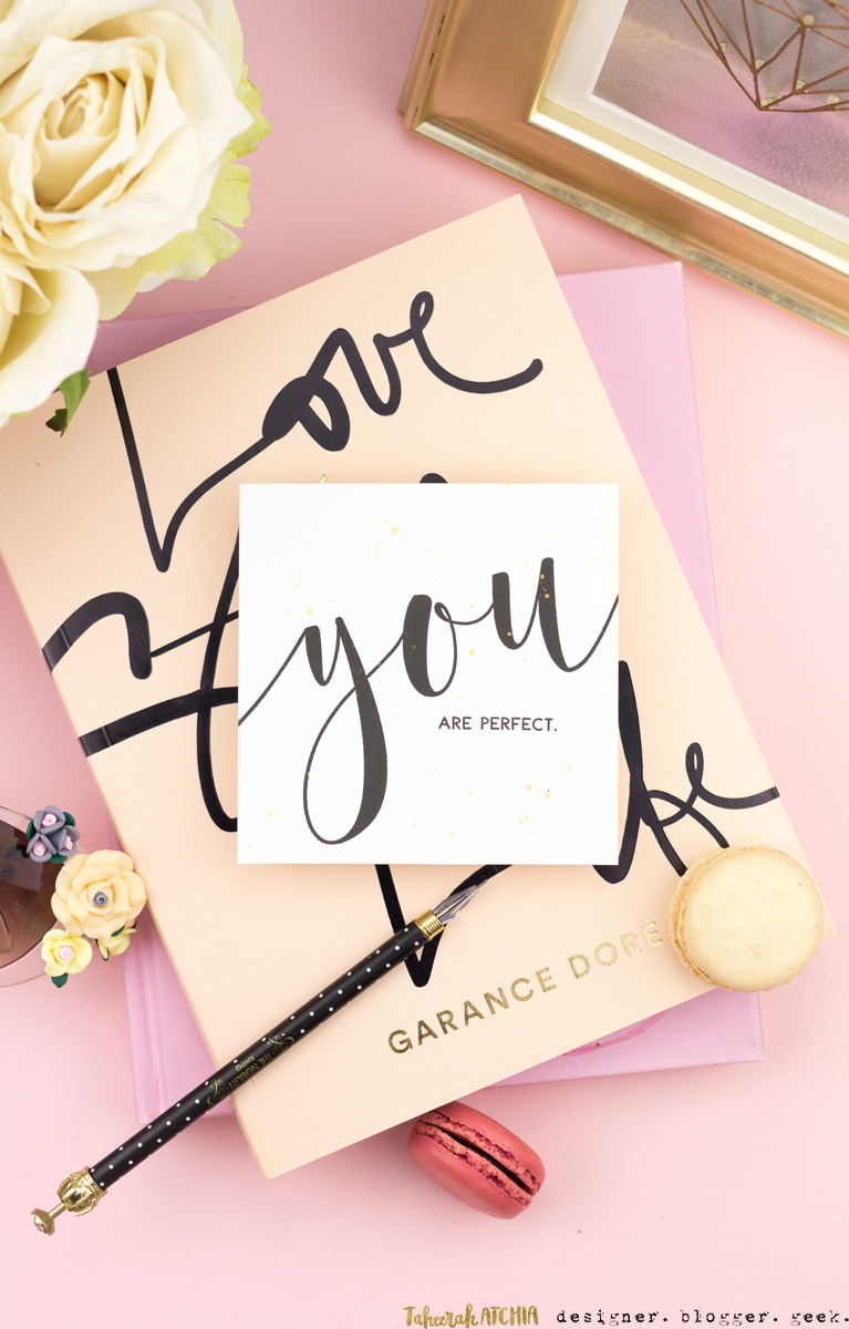 You Are Perfect Card by Taheerah Atchia