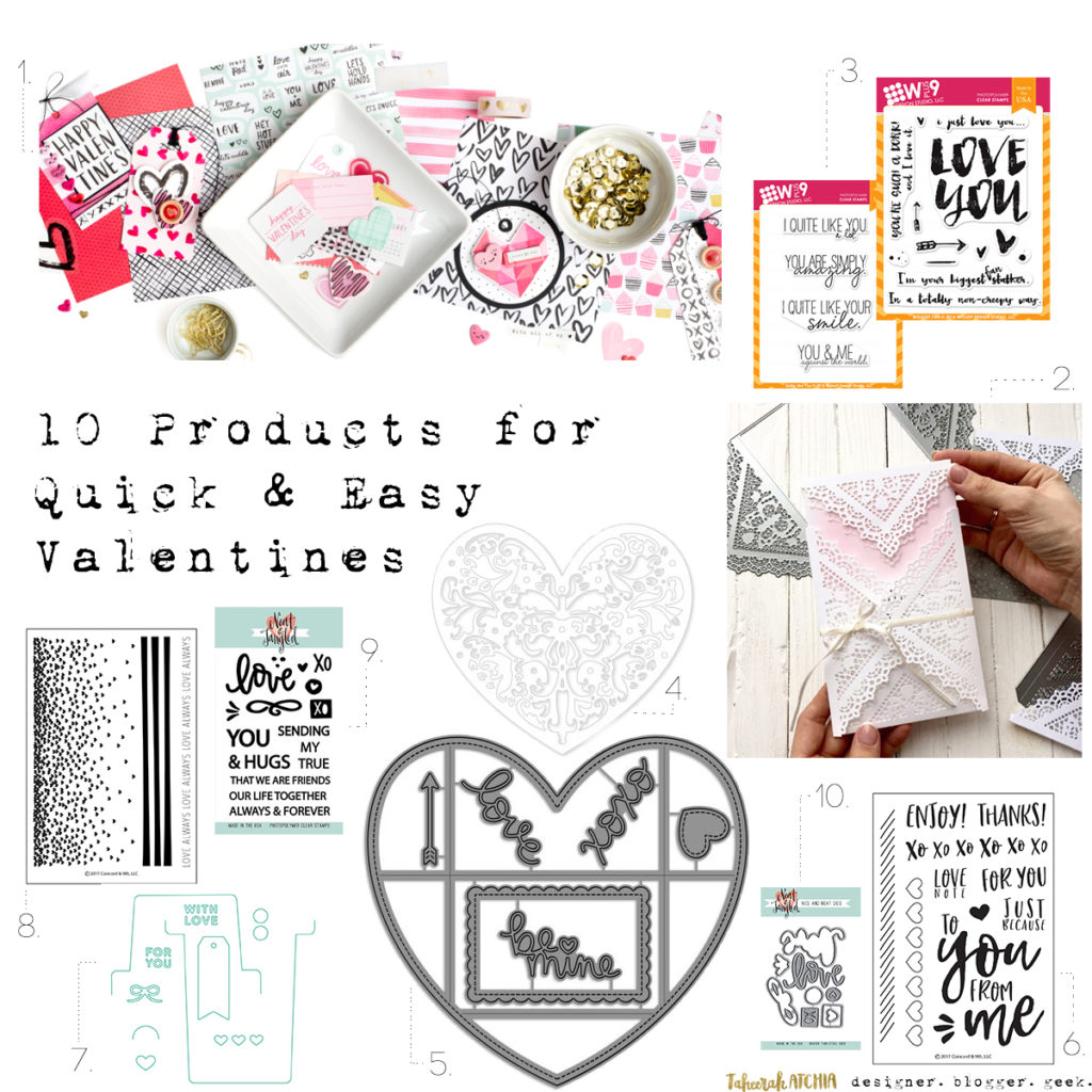 10 Products for Quick & Easy Valentines