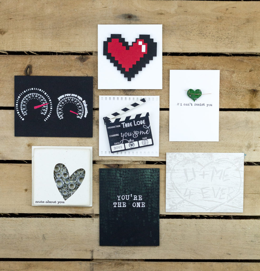 Quick & Easy Valentines Cards for Guys by Taheerah Atchia