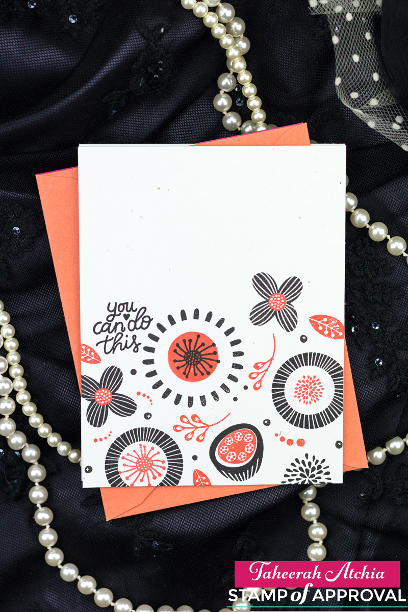 You Can Do This Floral Card by Taheerah Atchia