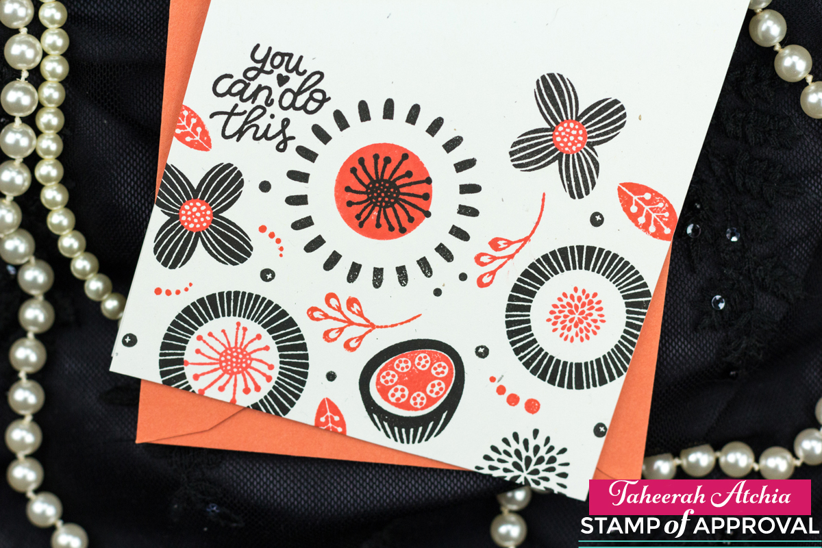 You Can Do This Floral Card by Taheerah Atchia