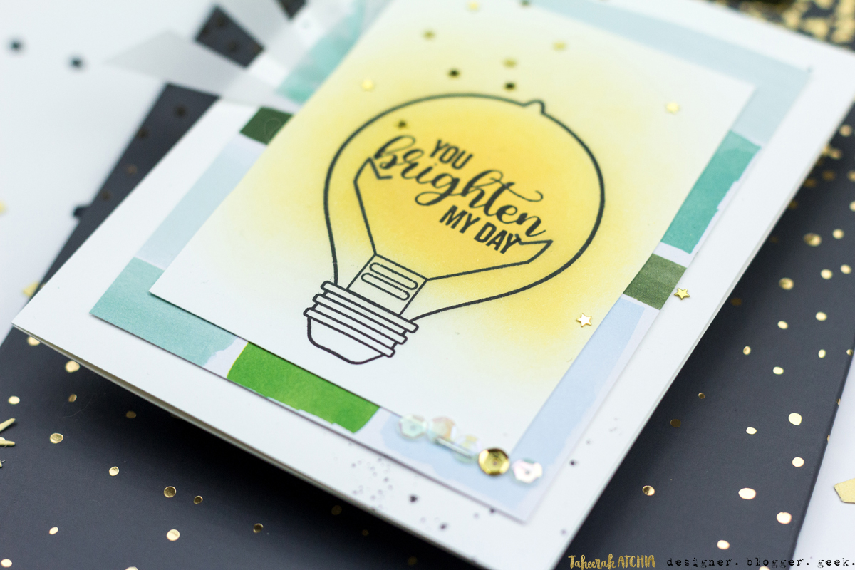 You Brighten My Day Card by Taheerah Atchia