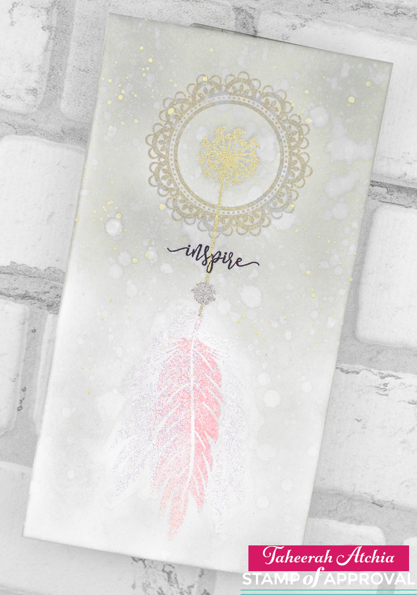 Dreamcatcher Inspiration Card by Taheerah Atchia