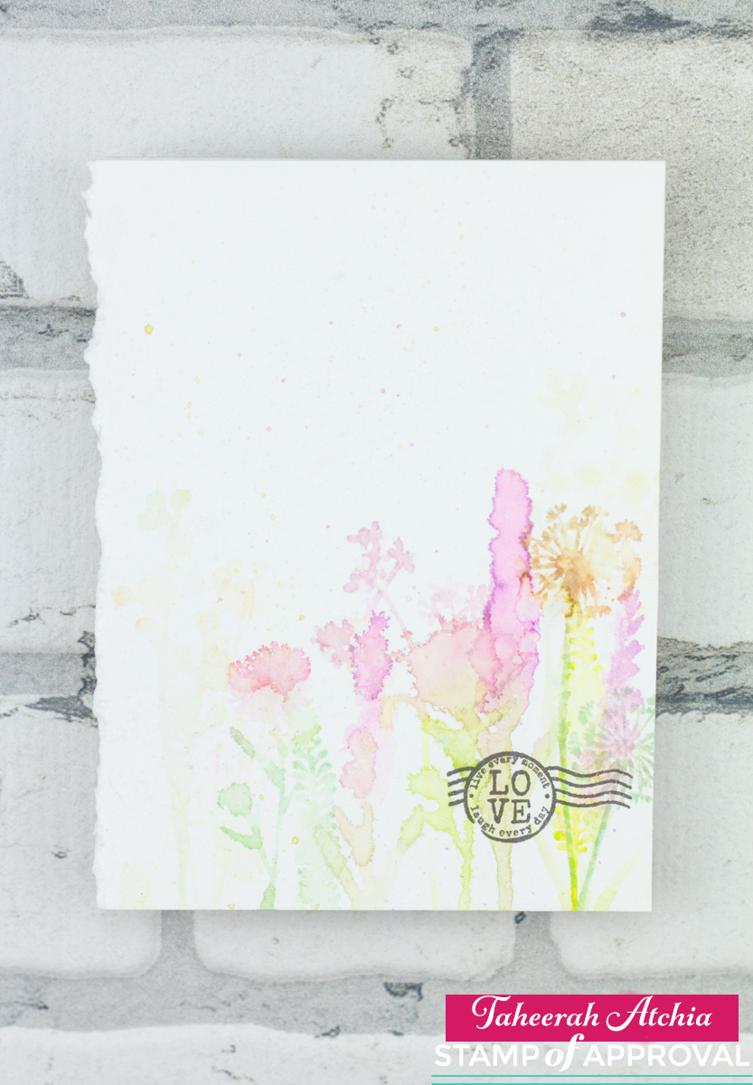 Love Wildflower Card by Taheerah Atchia