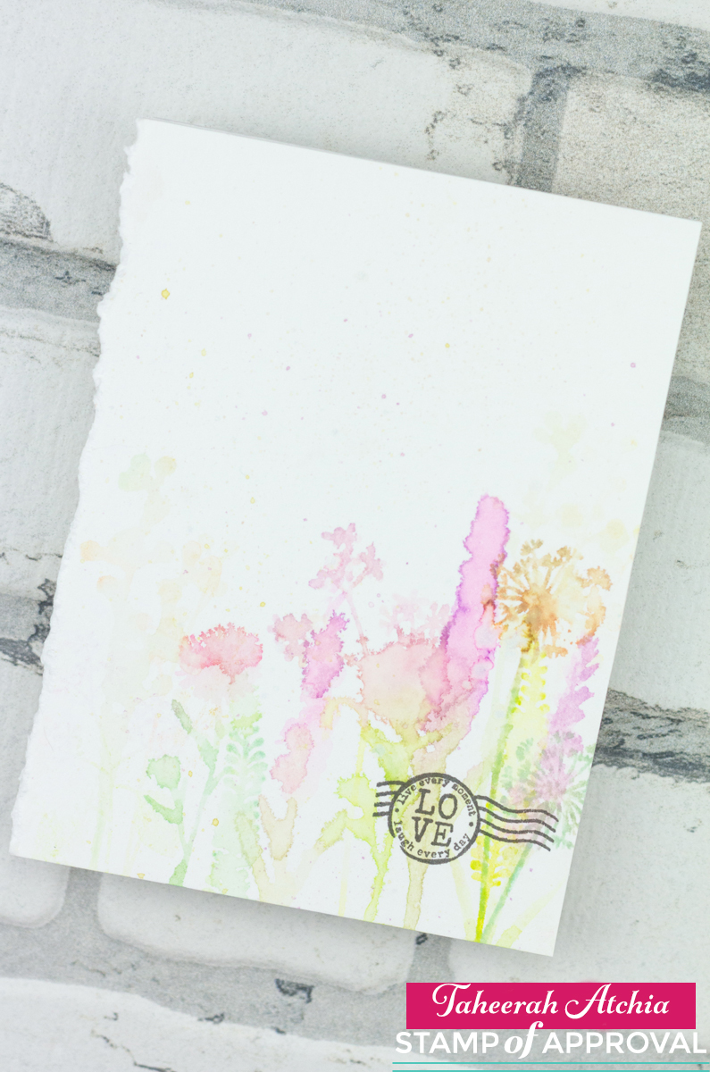 Love Wildflower Card by Taheerah Atchia