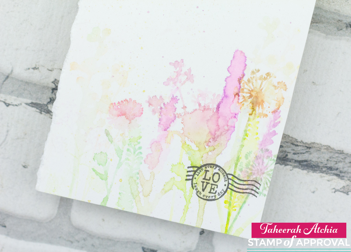 Love Wildflower Card by Taheerah Atchia