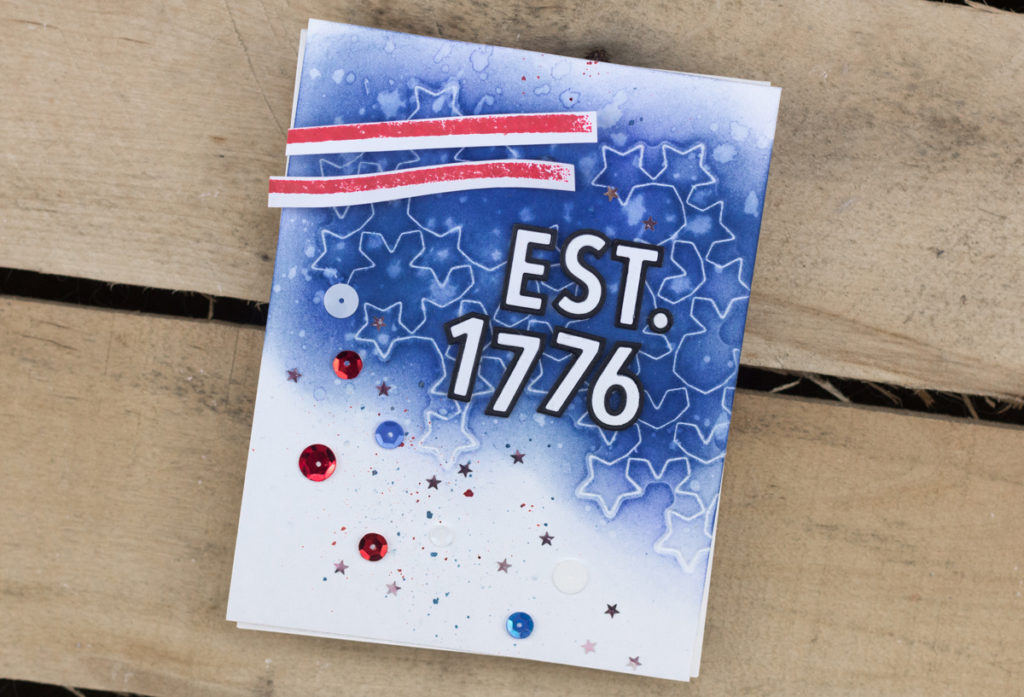 Est. 1776 Independence Day Card by Taheerah Atchia