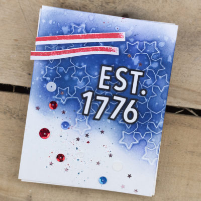 Est. 1776 Independence Day Card by Taheerah Atchia