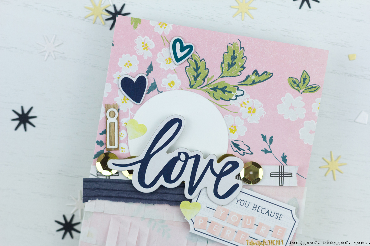 I Love You Because You're Perfect Card by Taheerah Atchia