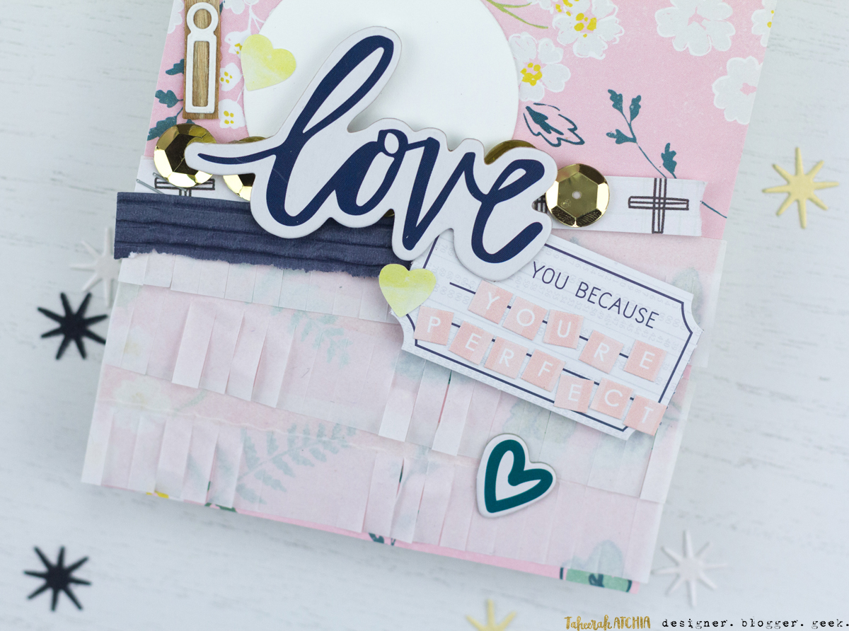 I Love You Because You're Perfect Card by Taheerah Atchia