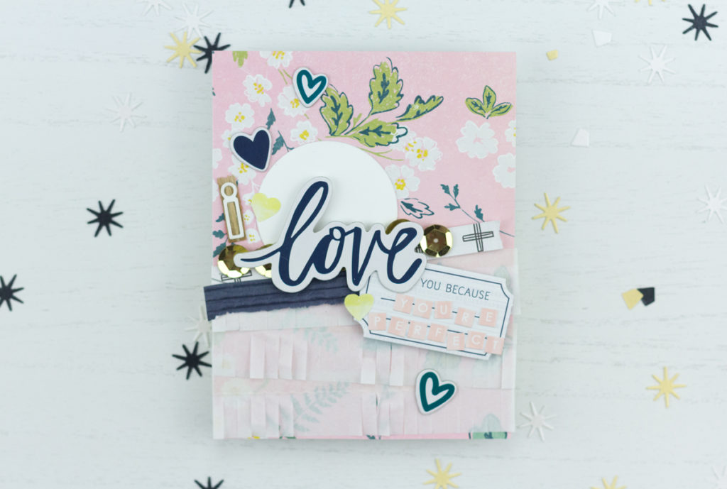 I Love You Because You're Perfect Card by Taheerah Atchia