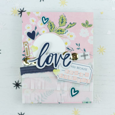 I Love You Because You're Perfect Card by Taheerah Atchia